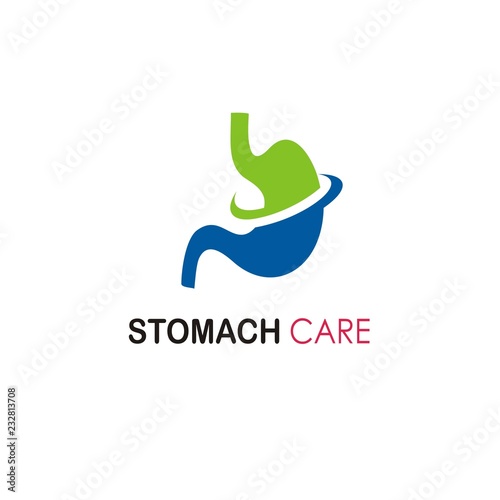 stomach care logo design