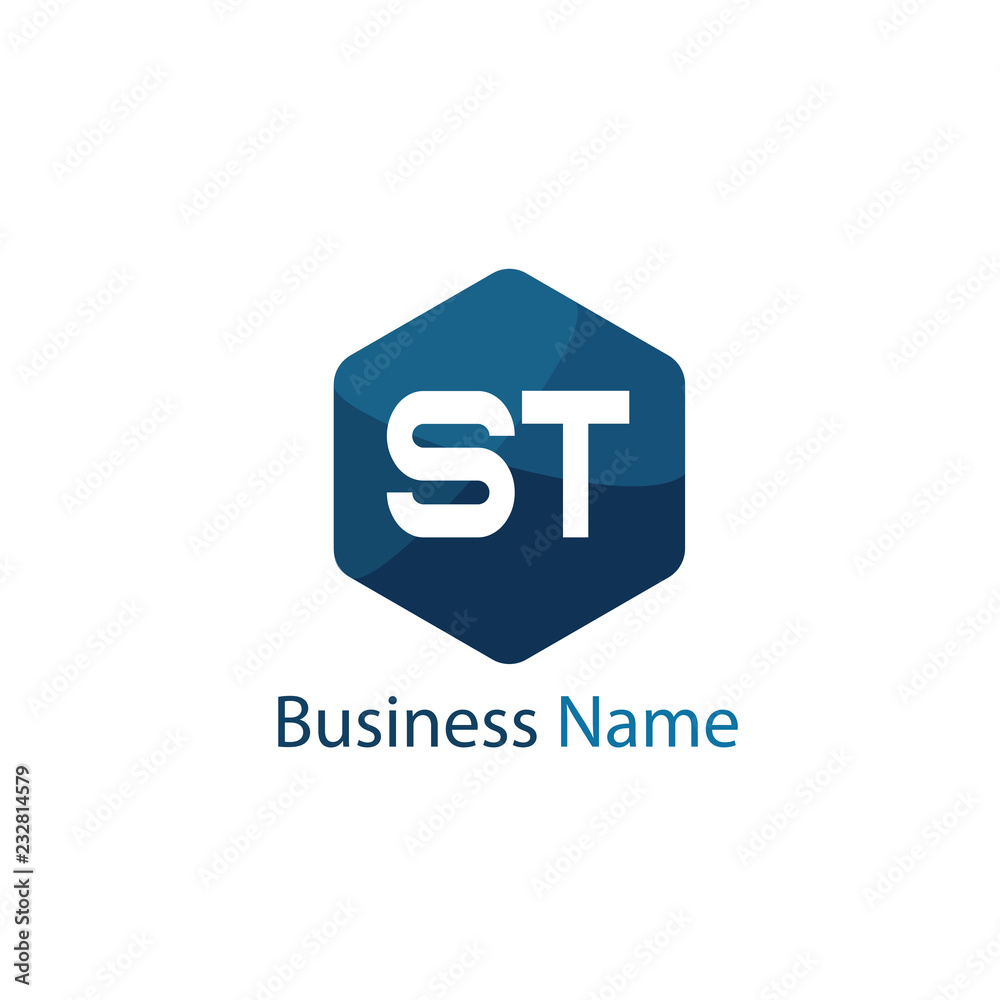 Initial Letter ST Logo template design Initial Letter ST Logo template design