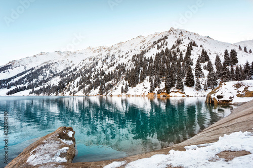 Big Almaty Lake. Kazakhstan.