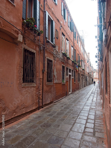 In the non-touristic canals and alleys of Venice