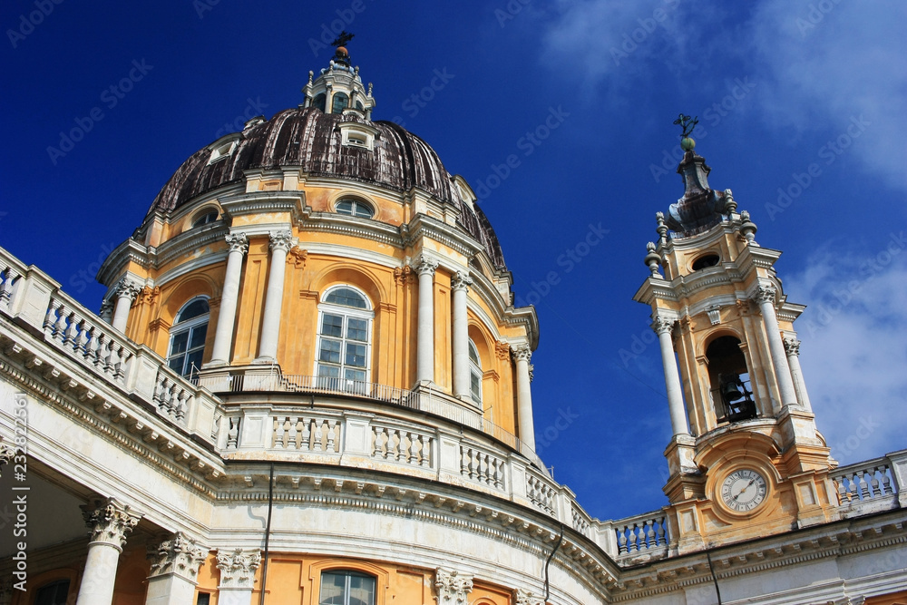 Fototapeta premium Basilica Superga in Turin, Italy