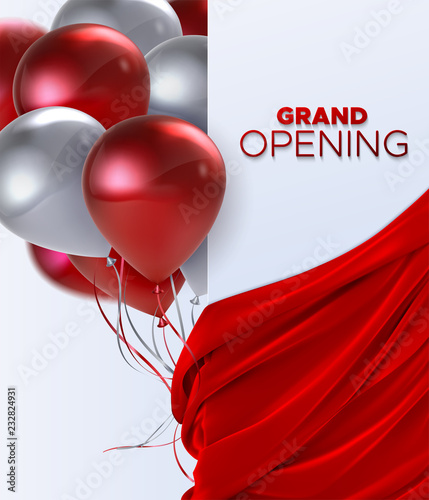 Grand Opening. Business startup open ceremony