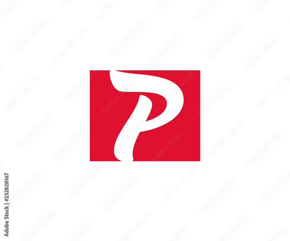 Creative P letter vector logo design. Monogram vector sign. Character logotype symbol. Icon design Creative P letter vector logo design. Monogram vector sign. Character logotype symbol. Icon design