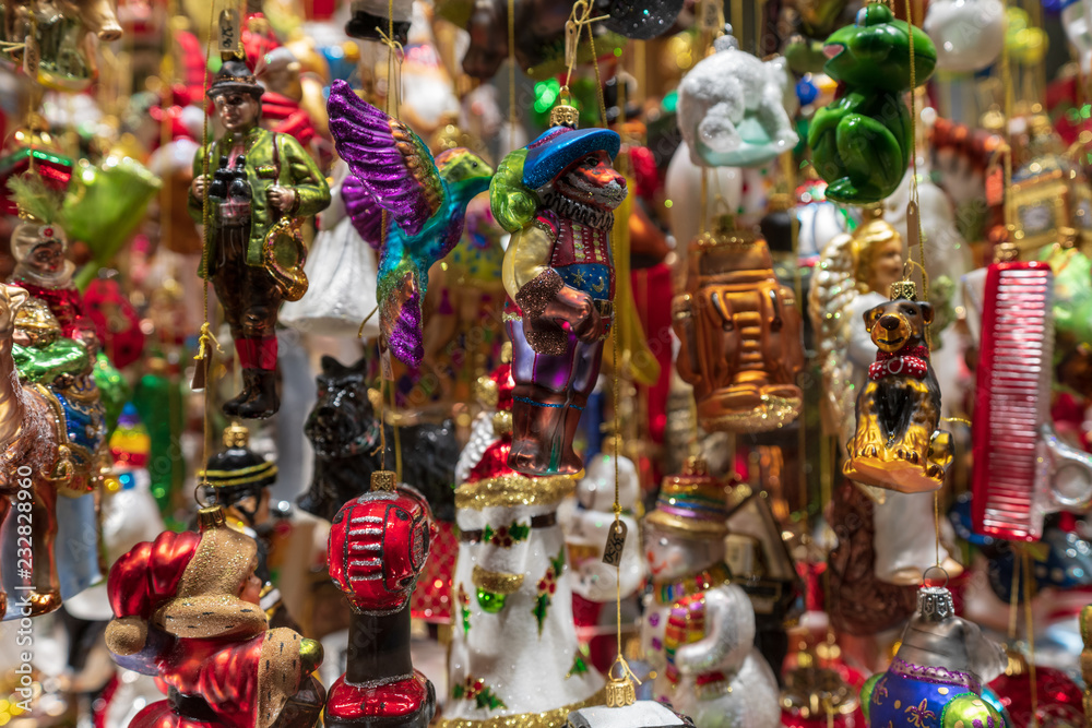 Fototapeta premium Dekoracja choinki