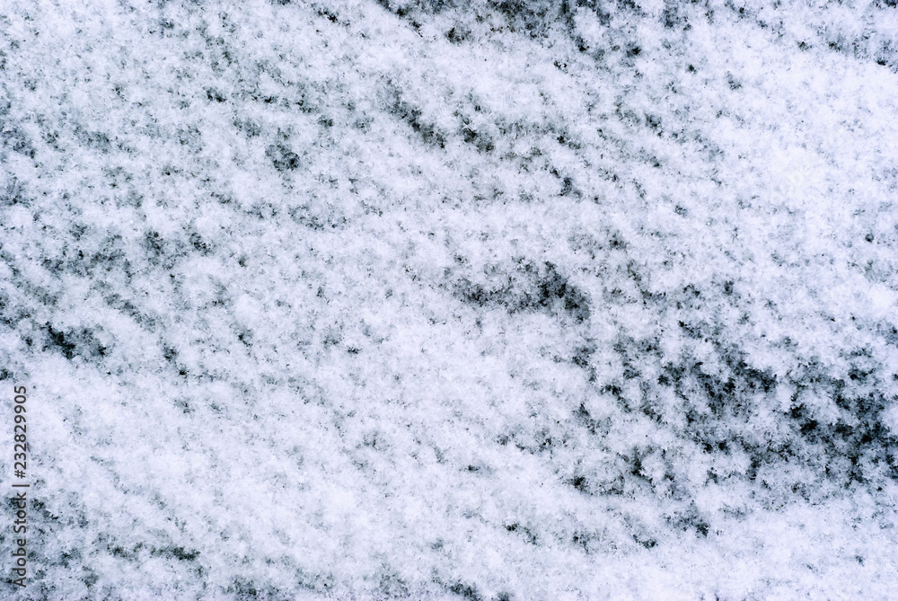 Obraz premium background, texture - surface covered with fresh soft snow