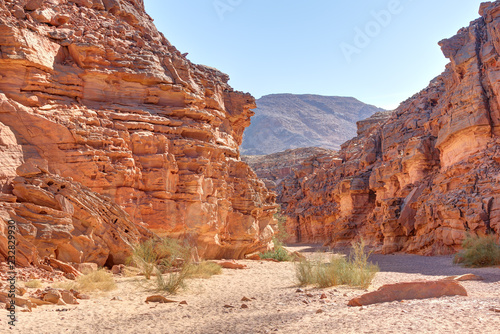 Coloured Canyon in the Sinai desert, Egypt