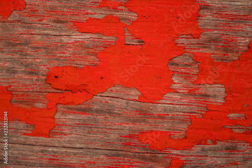 texture and background of red old wood