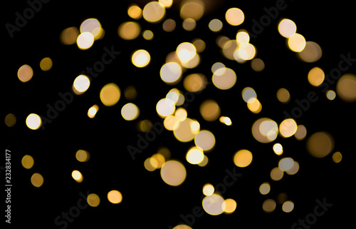 blurred abstract bokeh background with defocused circular lights