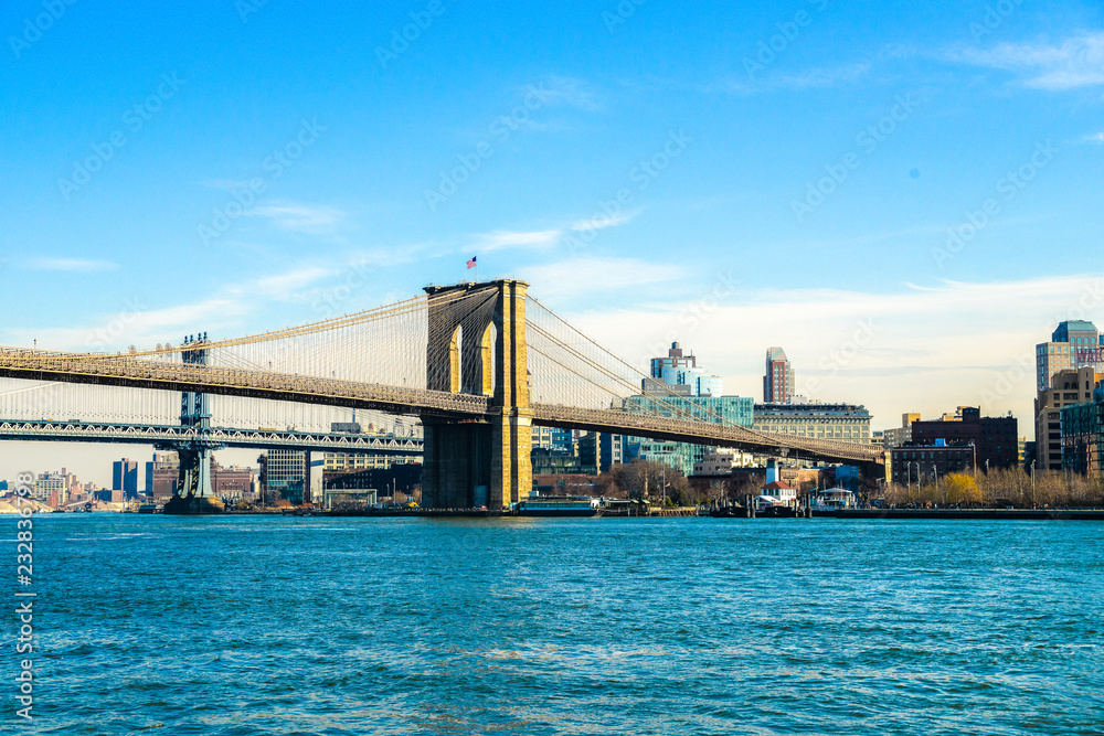 Naklejka premium Brooklyn Bridge New York