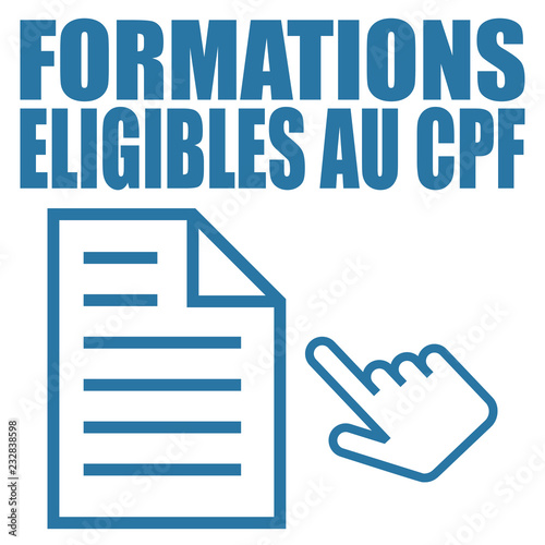 Logo formations éligibles au compte personnel de formation.