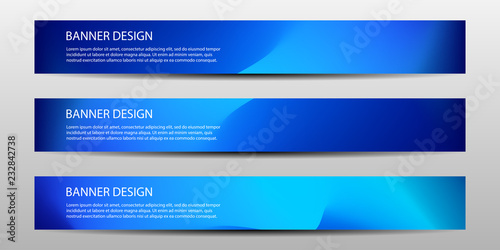 Abstract vector modern banner templates future Poster template design with colorful geometric background . Vector illustrations