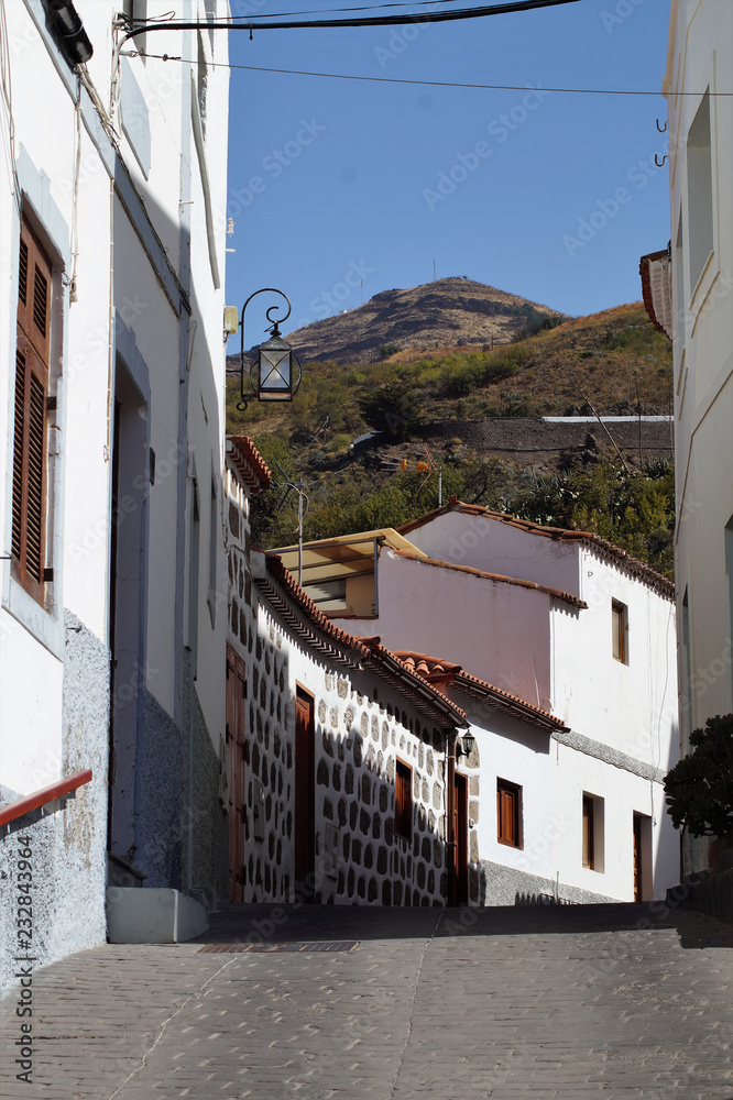 Strasse in Tejeda - Gran Canaria