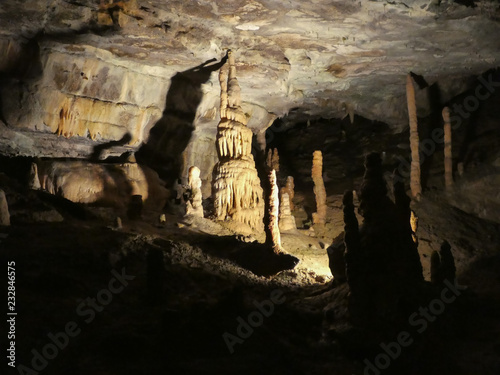 Karst cave in Postojna photo