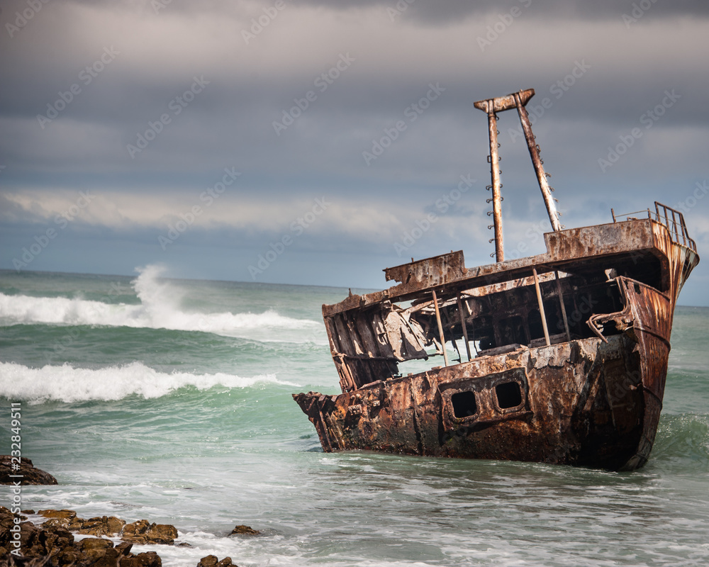 Shipwrecked in the indian atlantic