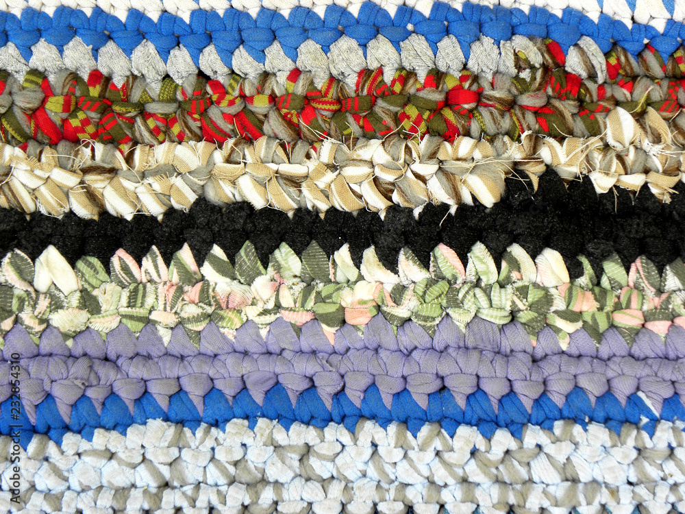 Ukrainian folk home textiles, handmade carpet