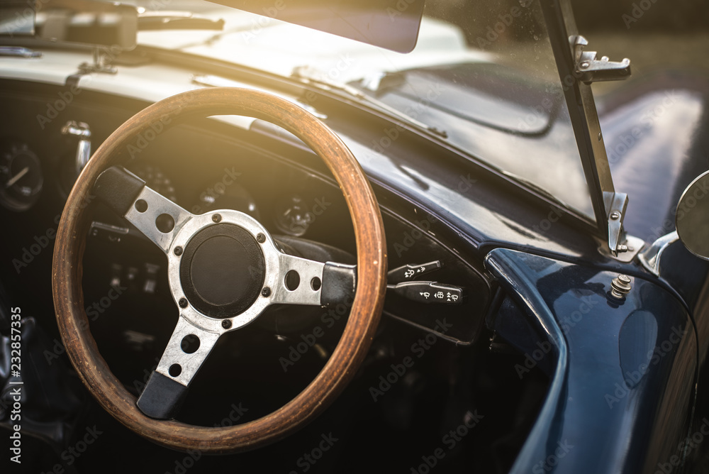 Obraz premium Beautiful classic vintage sport car