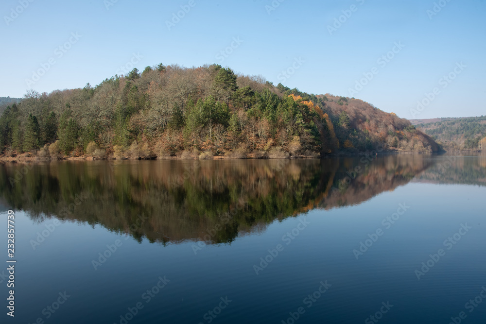 lake in mountains