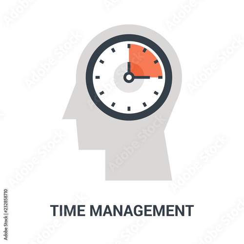 time management icon concept