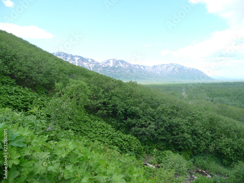view of mountains