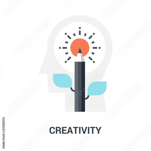 creativity icon concept