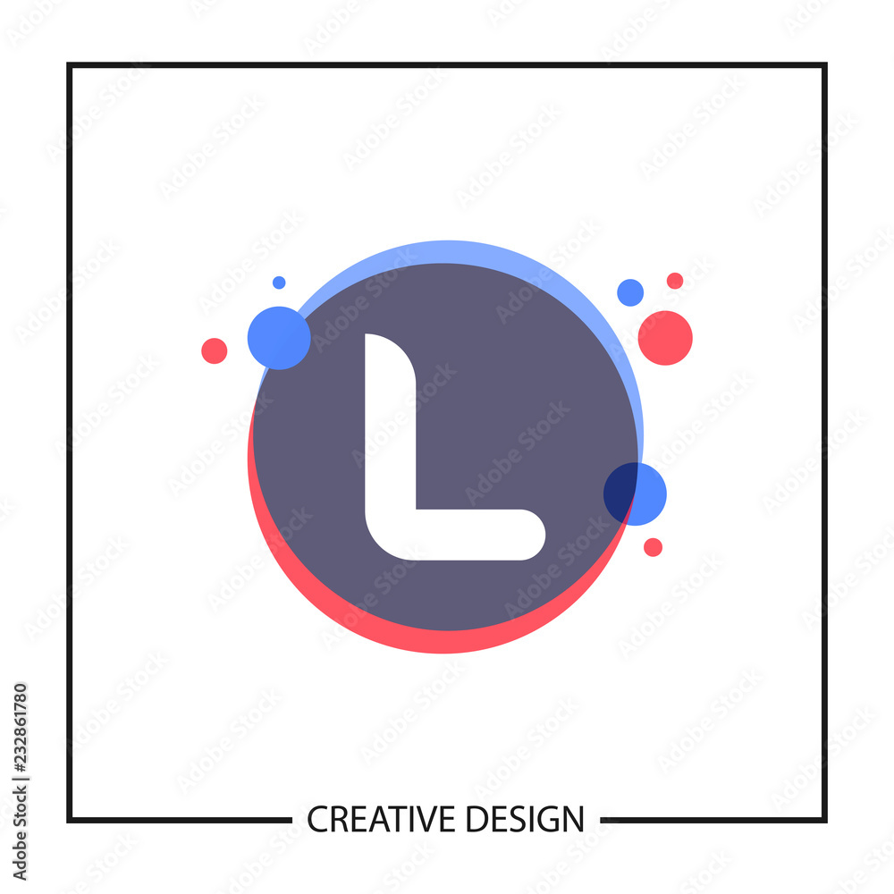 Initial Letter L Logo Template vector design