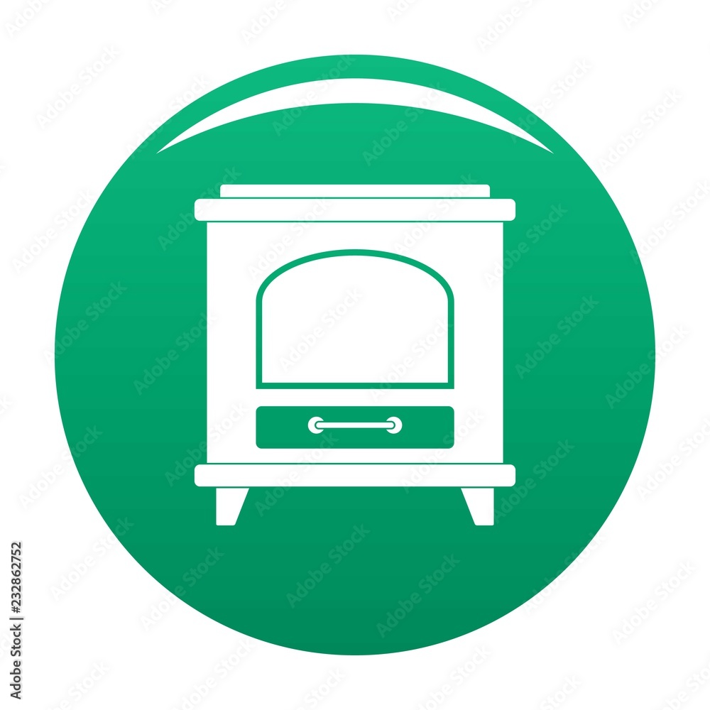 Ancient oven icon. Simple illustration of ancient oven vector icon for any design green Ancient oven icon. Simple illustration of ancient oven vector icon for any design green