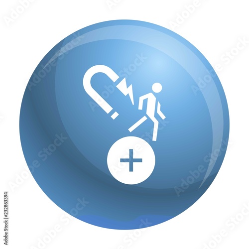 Customer retention icon. Simple illustration of customer retention vector icon for web design isolated on white background