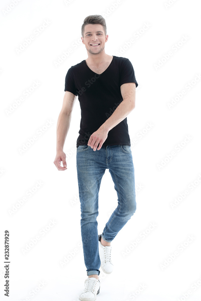 Portrait of a handsome, dark-haired guy Portrait of a handsome, dark-haired guy