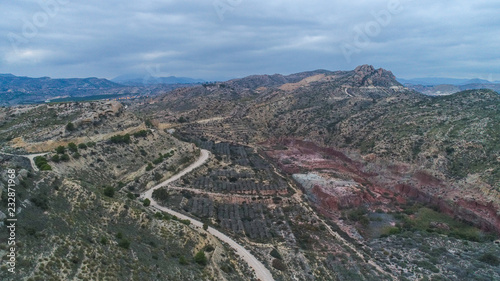 Roks and mountains from drone wives 