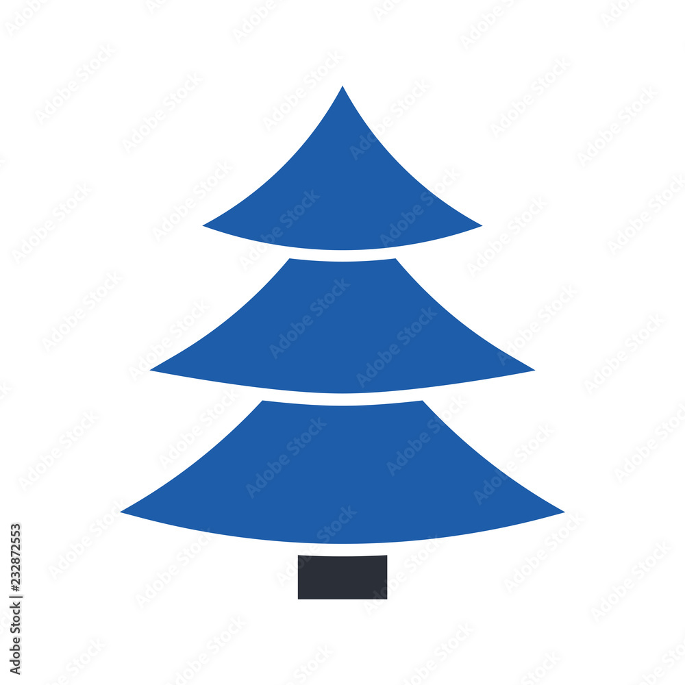 Spruce Glyph Icon Spruce Glyph Icon