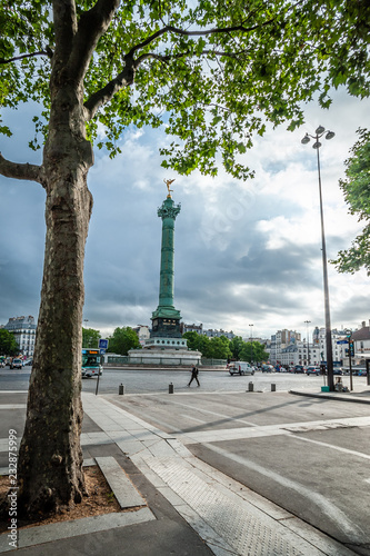 Paris - Place de la Bastille photo