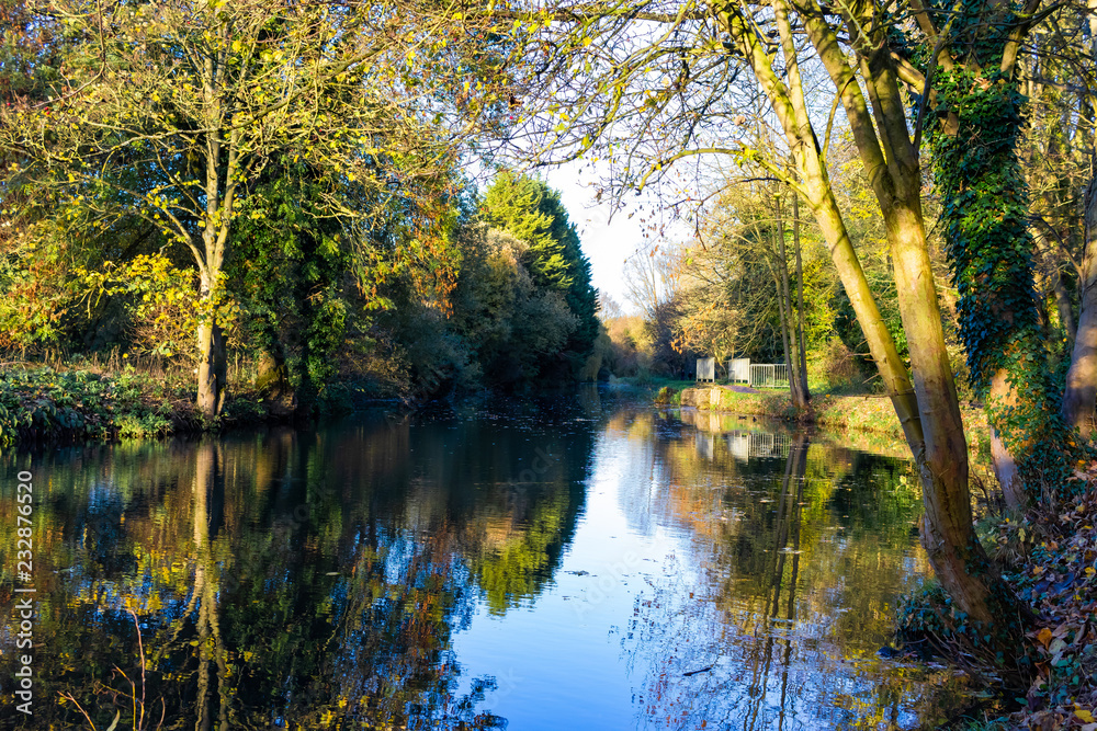 Autumn, colours, reflections around Bishops Stortford. Autumn, colours, reflections around Bishops Stortford.