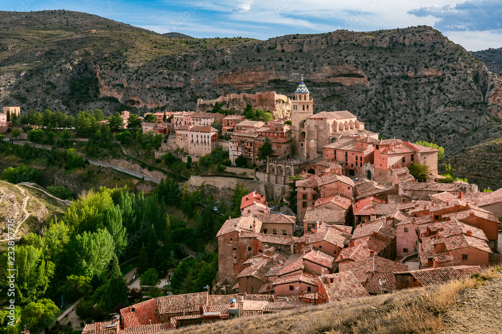 Panoramic view of Albarracin