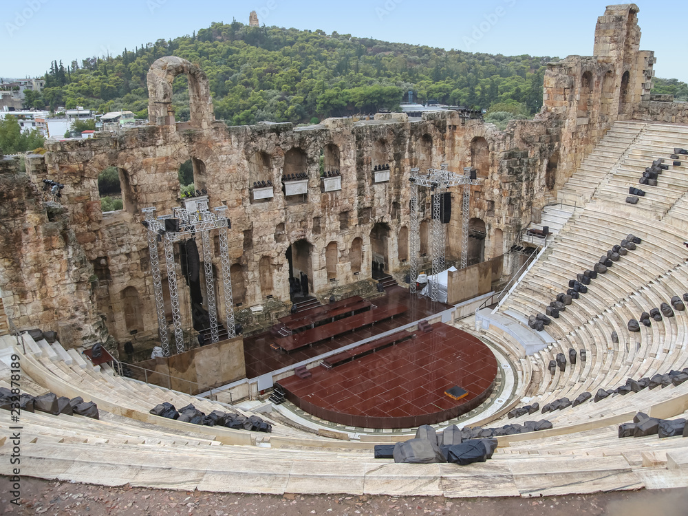Classical Greek amphitheatre