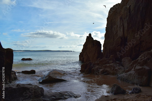 Seascape and rocks