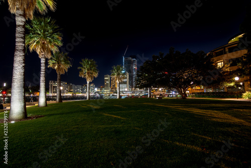 Sydney at night.