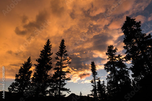 Sunset near Crested Butte in the Colorado Rockies