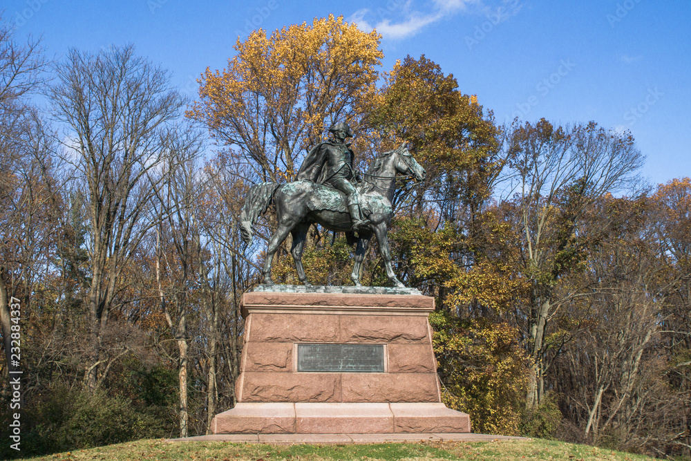 Obraz premium Anthony Wayne Statue