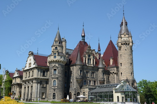 Castle in Moszna (Poland)