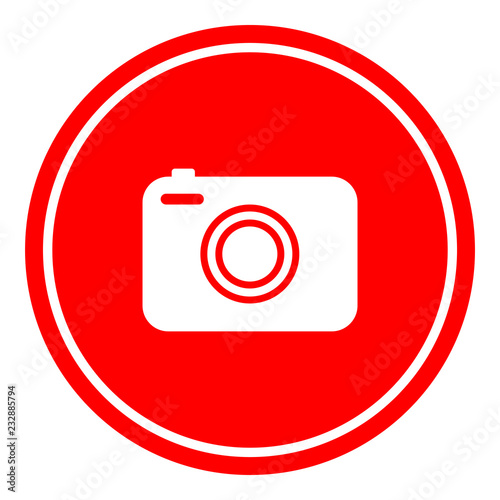 Camera icon. Photo Camera. Minimalist style. Eps 10