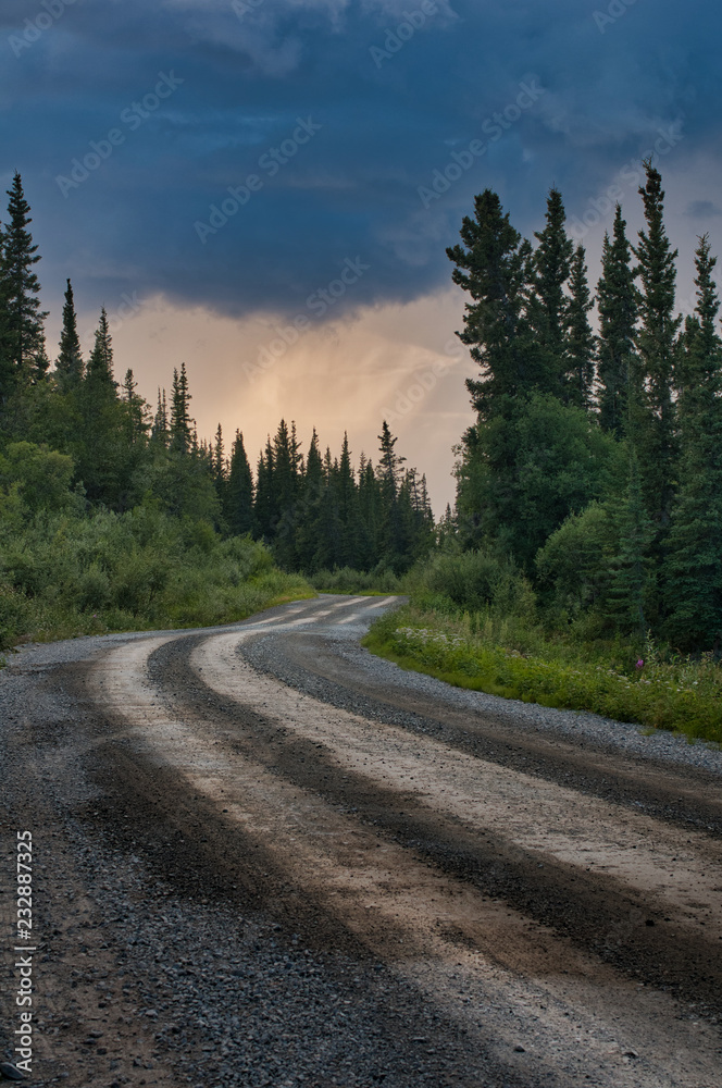 Alaska backcountry road