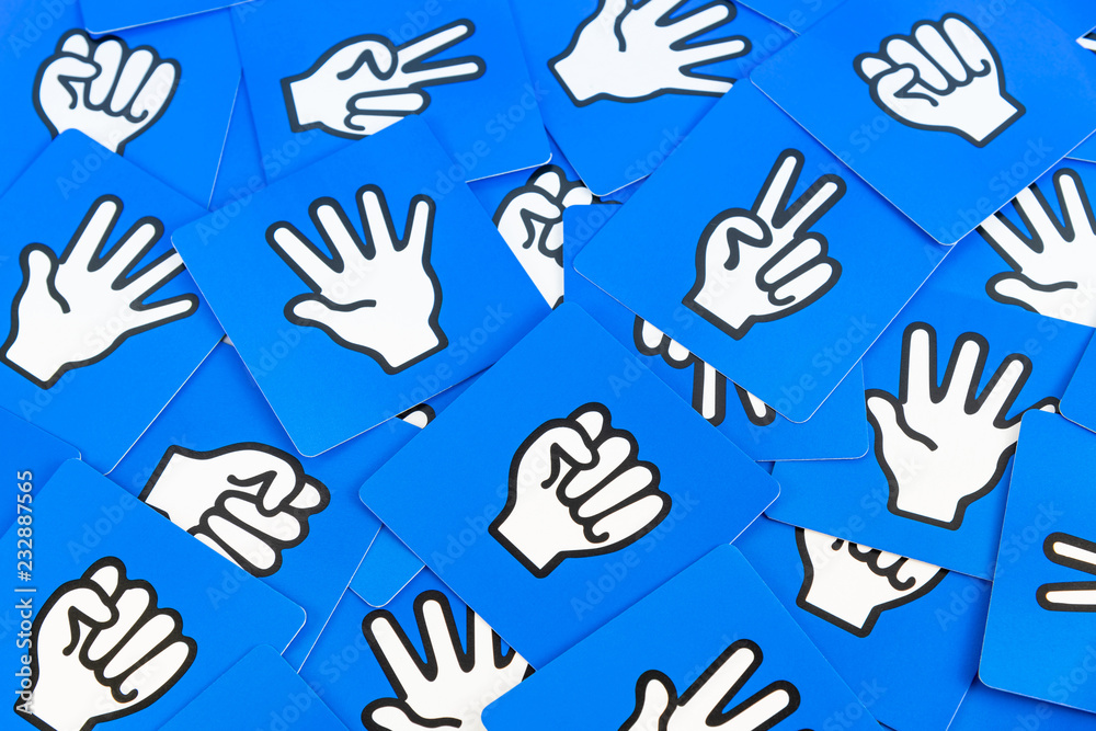 Obraz premium じゃんけんイメージ