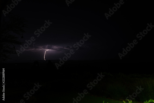 Thunderstorm near Addo Elephant National Park