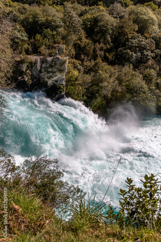 Huka Falls at Taupo, New Zealand