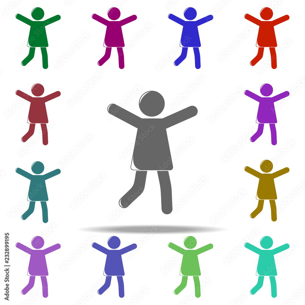 girl icon. Elements of Children in multi color style icons. Simple icon for websites, web design, mobile app, info graphics girl icon. Elements of Children in multi color style icons. Simple icon for websites, web design, mobile app, info graphics