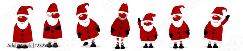 Banner Weihnachtsmann Nikolaus
