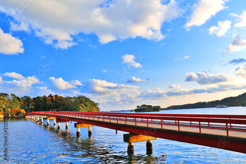 秋空と松島