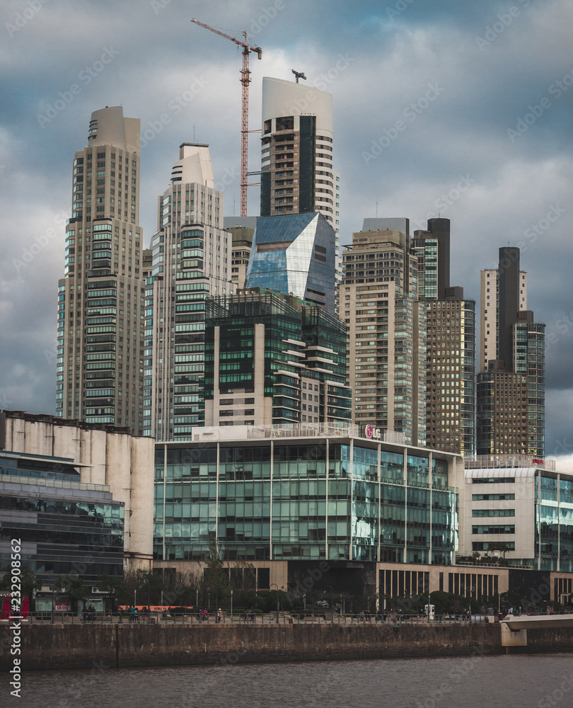 Fototapeta premium Budynki Puerto Madero