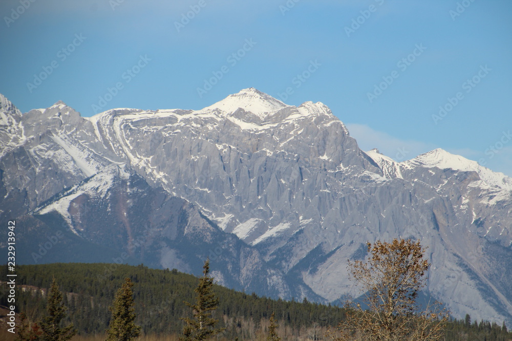 Snowy Peaks, Nordegg, Alberta