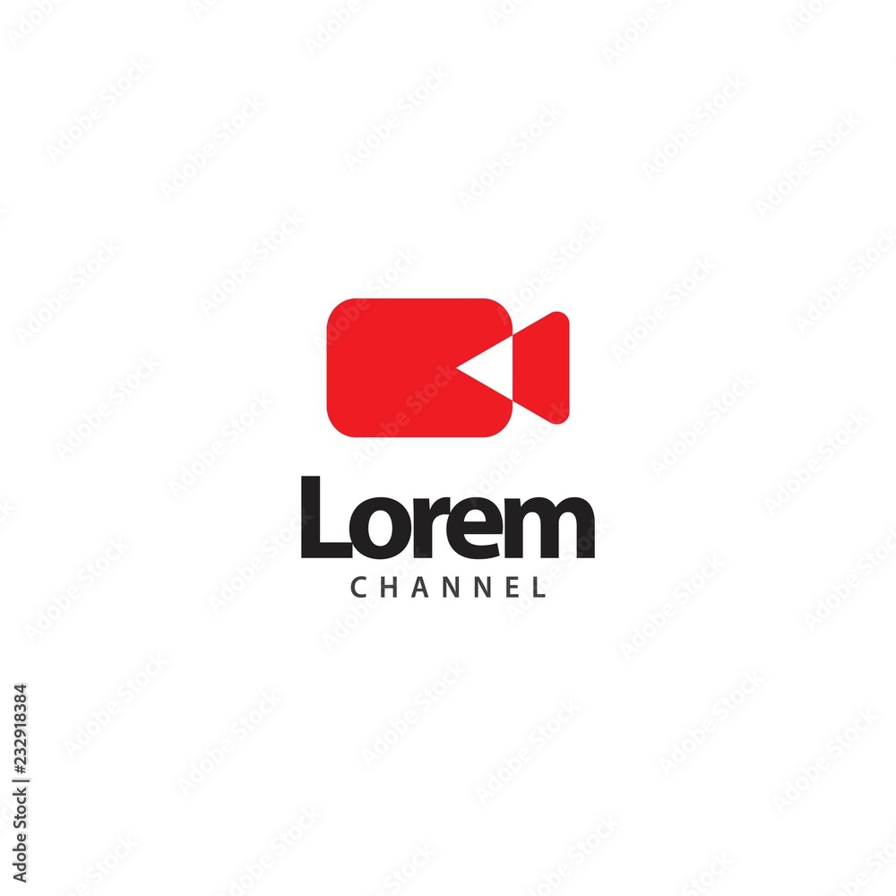 Lorem Chanel Logo Vector Template Design Illustration Lorem Chanel Logo Vector Template Design Illustration